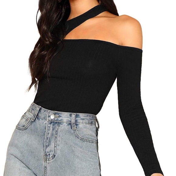 Brand new black long sleeve top - Picture 1 of 3